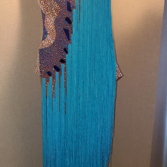 Latin Competition Dress - Picture 4 of 7